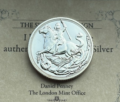 2019 silver sovereign coin - 2019,