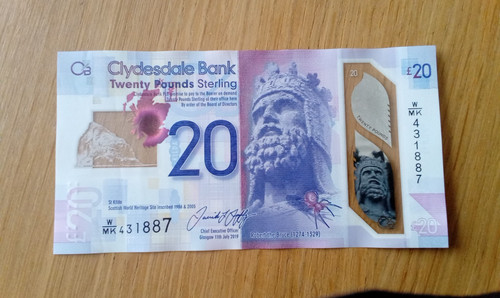 - £20, pounds)