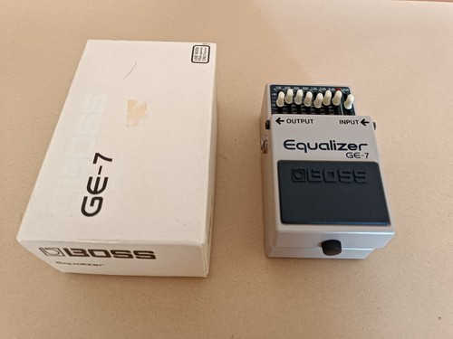 Boss seven band equalizer - ge-7, seven-band
