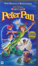 Peter Pan Vhs tape play tested