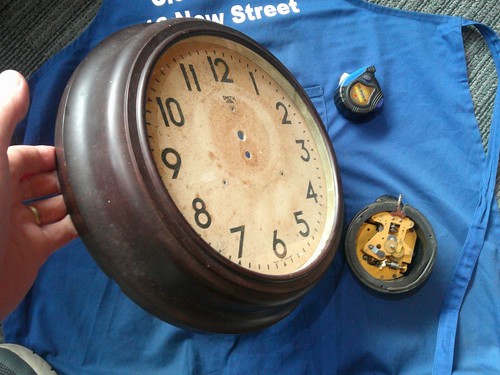 Smith bakelite wall clock - smith,