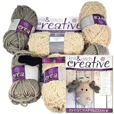 Knit and Stitch Moose Head