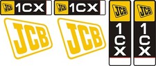 JCB 1CX Decal Kit