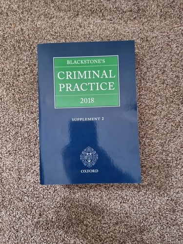 Blackstones criminal practice - blackstones,
