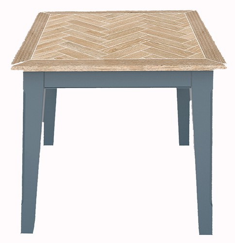 Blue parquet oak - blue, &