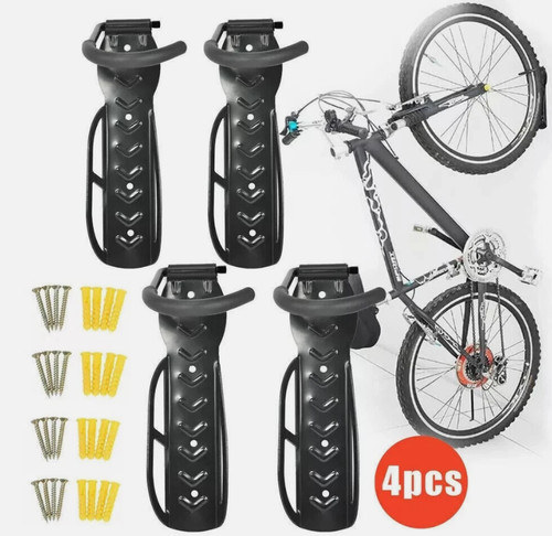 Bike storage wall mounted - 4x,