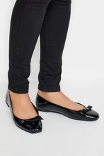 LTS Women's Square Toe Ballet Pumps