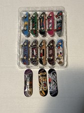 Lot of 12 tech deck skate