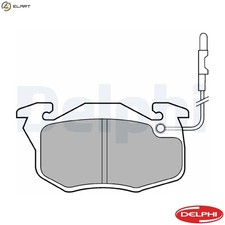 BRAKE PAD SET DISC BRAKE LP696