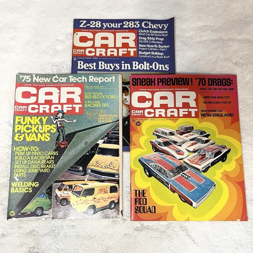 Vintage lot car craft - lot, of