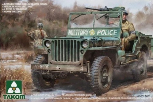Takom 2207jeep us - 2207jeep, 1/35