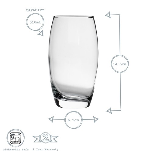 Empire highball glasses - highball,