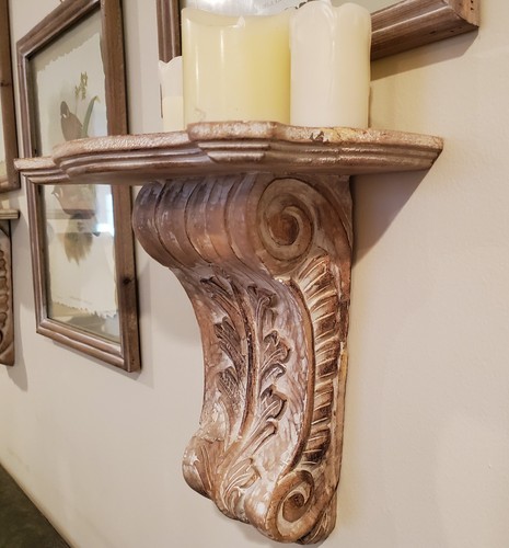 French carved heavy wood - french,