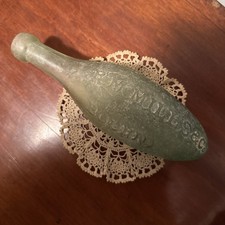 Late 1800’s Green Glass