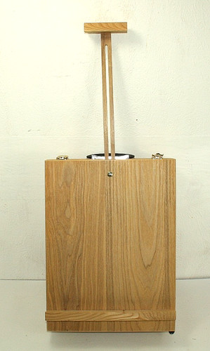 Wooden travel easel art - /, box