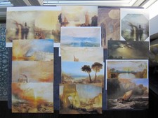 15 ART POSTCARDS J.M.W TURNER