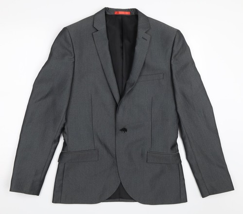 Ventuno mens grey polyester - ventuno,