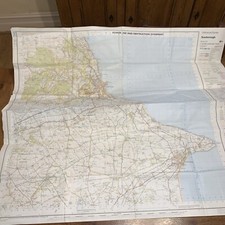 Vintage Map 1983 SCARCE Power