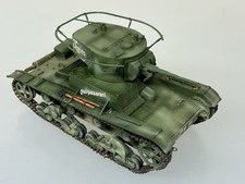 Spanish Civil War T-26 Tank, 1/35 built & finished for display fine airbrushed B