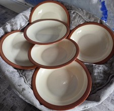 Denby Soup Bowls X 6 Cereal