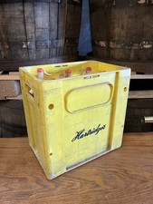 Hartridges's Crate - 6 Vintage Retro Schweppes Soda Water Siphons Etched Glass