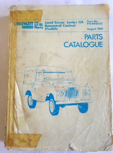 Vintage land rover parts - land,
