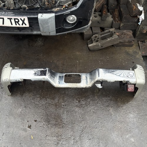 Rear bumper chrome with end - bumper,