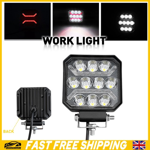 Led work light - 4", red