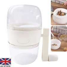 Manual Nut Grinder Nut Chopper Grinder with Non-Slip Base Multifunctional Tools