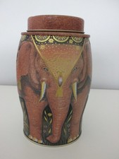 WILLIAMSON ELEPHANT TEA CADDY