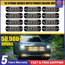 12x 4LED Car Strobe Marker