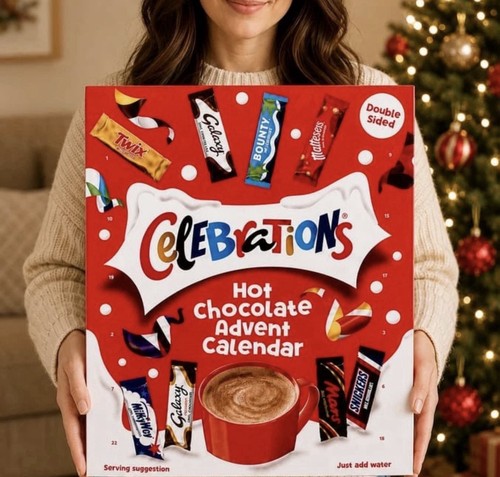 Celebrations hot chocolate - hot,