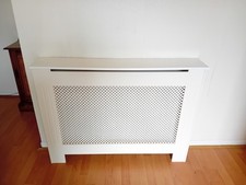 Modern Radiator Cover Cabinet Wooden Vertical Grill Small Medium Large Furniture
