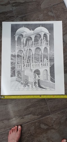Escher belvedere unframed - mc,