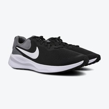Nike Revolution 7 Running Shoes - UK 9, 10 & 11 - Grey/White (FB2207-007)