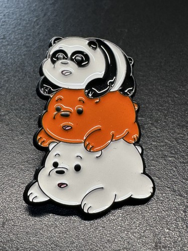 Bare bears enamel pin badge - we,