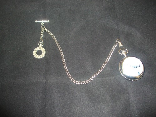 Single albert silver - , plated