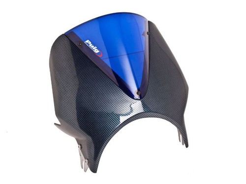 Puig carbon look fairing with - carbon,