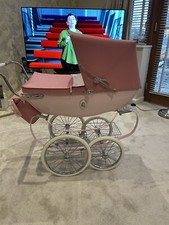 Sliver Cross Dolls Pram
