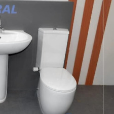 Close Coupled Toilet with
