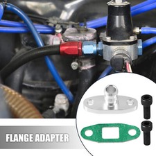 5/8" Turbo Oil Return Drain Barb Flange Adapter Kit T3 T3/T4 T35 T60 GT37 GT40