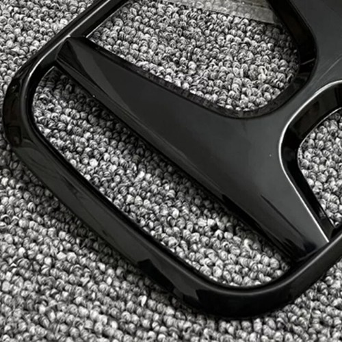 Front grille black - black, for