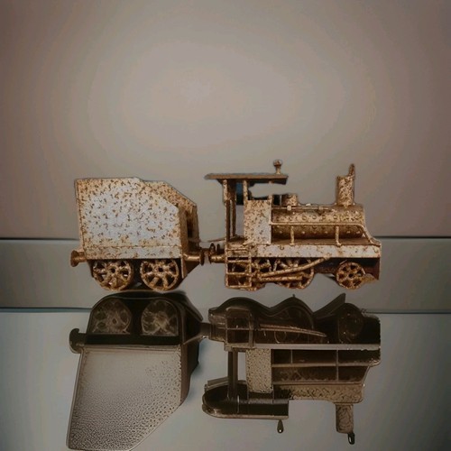 Vintage steam train - vintage,