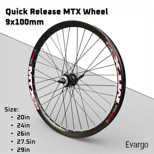 Front wheel quick release dual - quick,