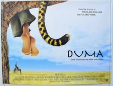DUMA (2005) British Quad Movie