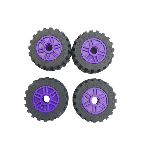 Lego purple spoke - lego, x4