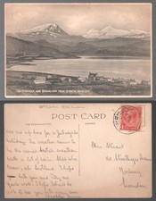 Boishbhean and Beanaligin from Starth Gairloch Scotland Postcard. Mountains