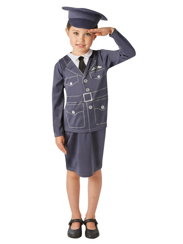 Raf girl costume kids royal - raf,