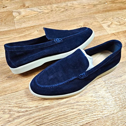 Moss men navy suede - men’s,