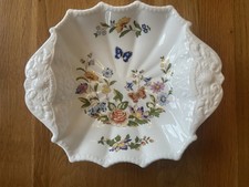 AYNSLEY ENGLISH FINE BONE CHINA BON BON DISH. COTTAGE GARDEN PATTERN PERFECT